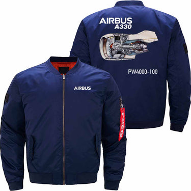 AIRBUS A330 PW4000 Ma-1 Bomber Jacket Flight Jacket Aviator Jacket THE AV8R